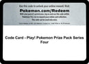 Image for Code Card - Play! Pokemon Prize Pack Series Four - Pokemon