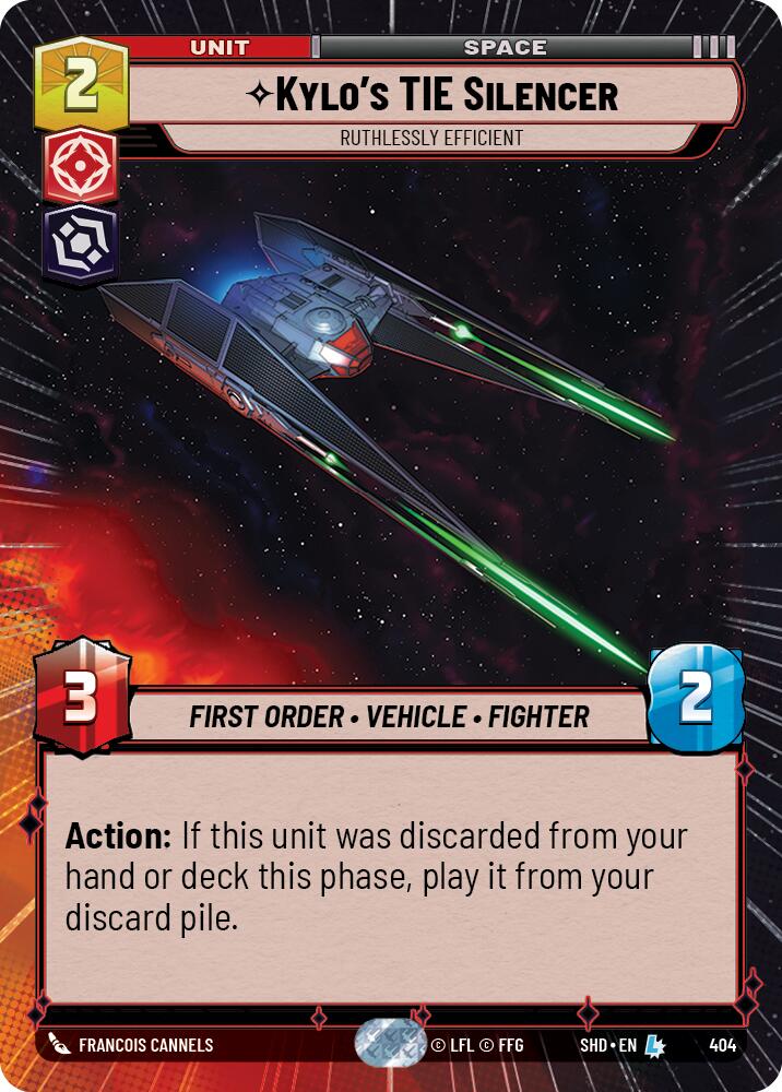 Chasseur TIE Silencer de Kylo – D'une efficacité redoutable (404) (Hyperspace) (404) [Shadows of the Galaxy]
