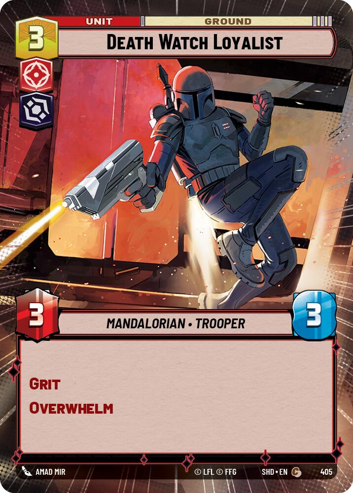 Loyaliste de la Death Watch (405) (Hyperspace) (405) [Shadows of the Galaxy]