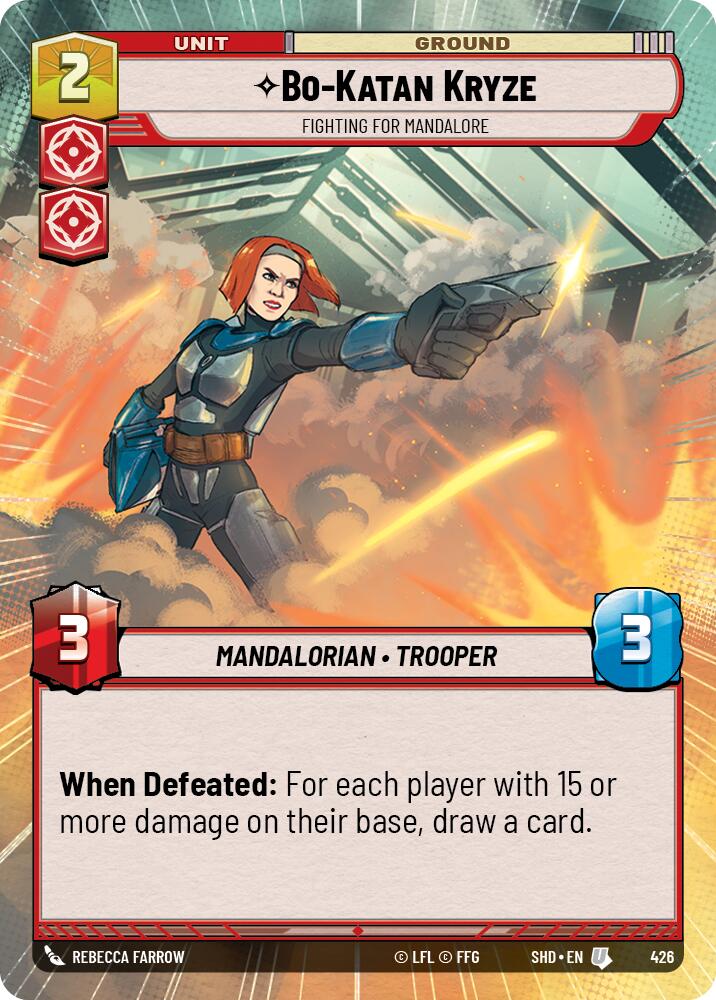 Bo-Katan Kryze - Combattre pour Mandalore (426) (Hyperspace) (426) [Shadows of the Galaxy]