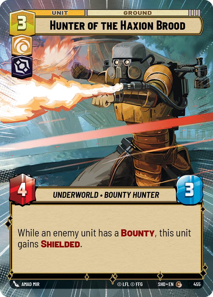 Chasseur de la Couvée Haxion (455) (Hyperspace) (455) [Shadows of the Galaxy]