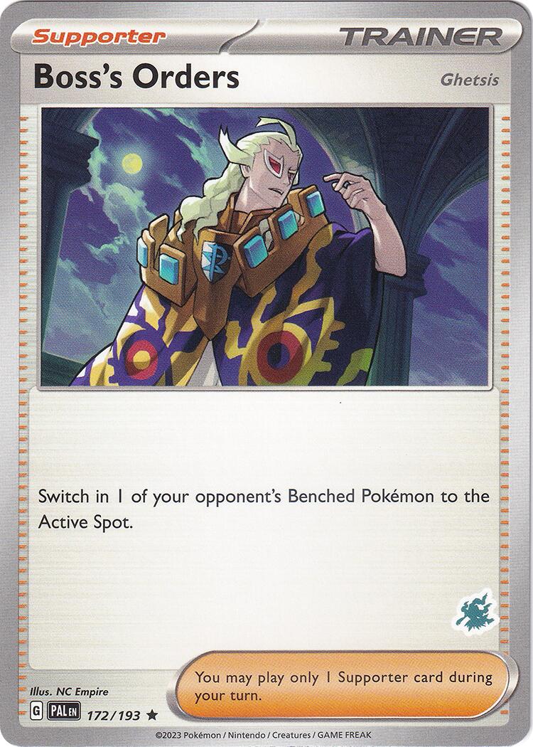 Ordres du Boss (172/193) (Deck Darkrai) [Académie de Combat 2024]