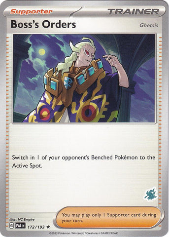 Ordres du Boss (172/193) (Deck Darkrai) [Académie de Combat 2024]