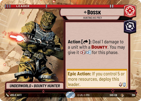 Bossk - À la Poursuite de sa Proie (289) (Hyperspace) (289) [Shadows of the Galaxy]