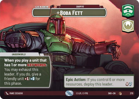 Boba Fett - Daimyo (270) (Vitrine) (270) [Ombres de la Galaxie]