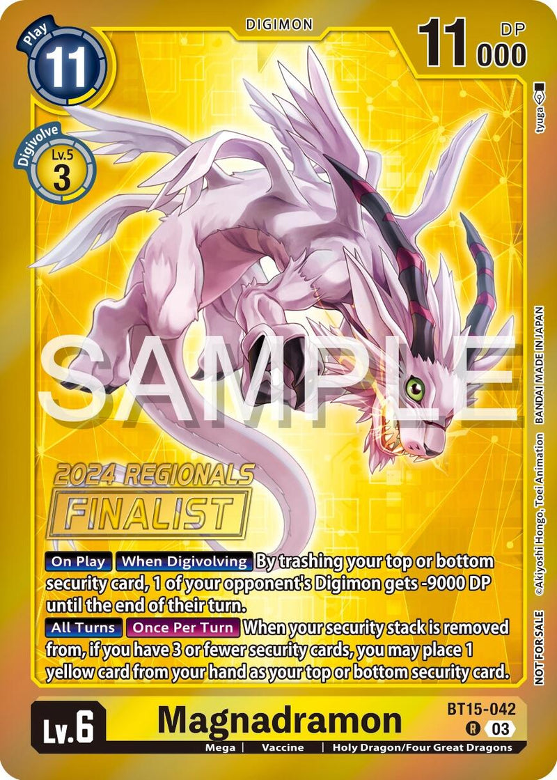 Magnadramon [BT15-042] (Finaliste Régional 2024) [Exceed Apocalypse]