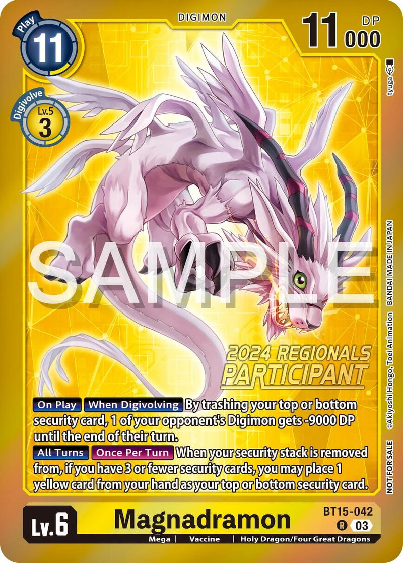 Magnadramon [BT15-042] (Participant des Régionaux 2024) [Exceed Apocalypse]