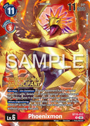 Phoenixmon [BT15-017] (Participant Régionaux 2024) [Exceed Apocalypse]