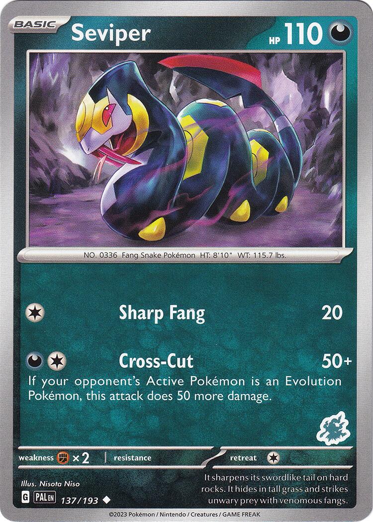 Séviper (137/193) (Deck Darkrai) [Académie de Combat 2024]