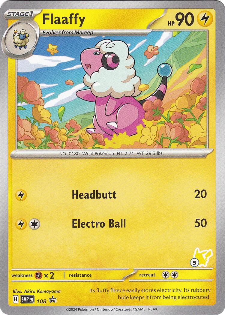 Flaaffy (108) (Tampon Pikachu n°5) [Académie de Combat 2024]