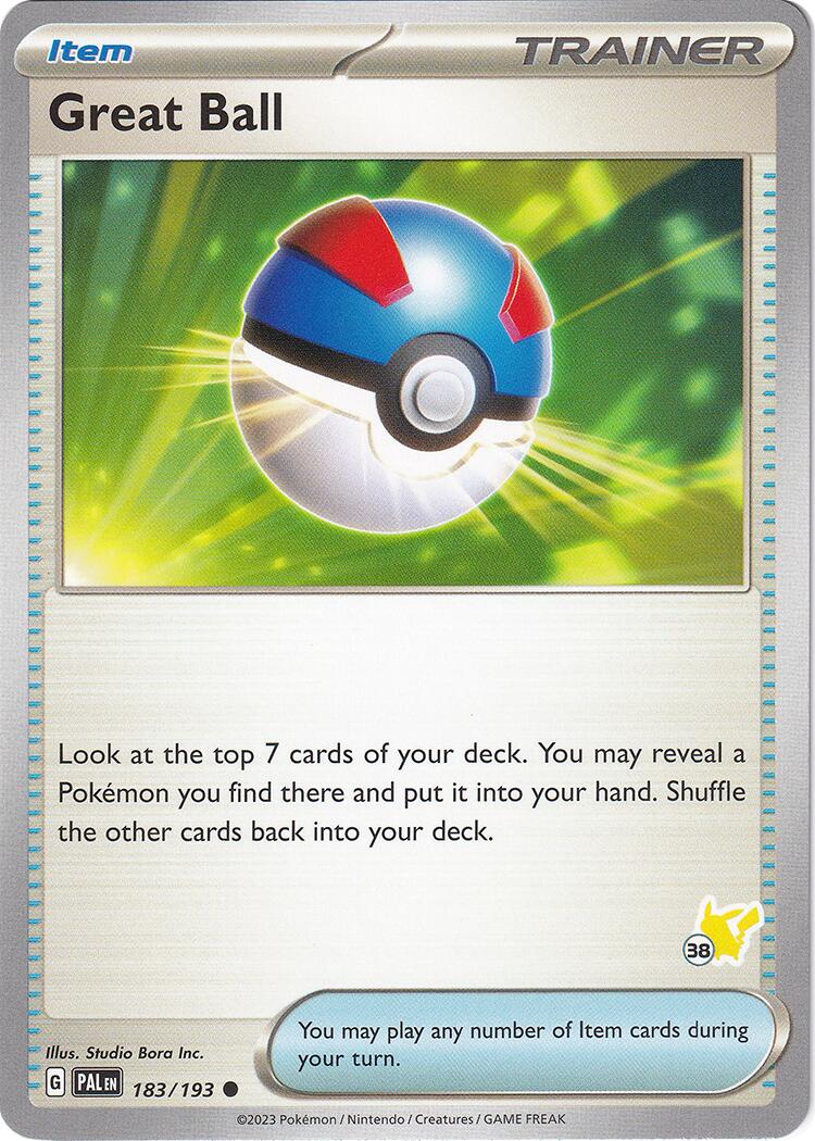 Super Ball (183/193) (Pikachu Tampon