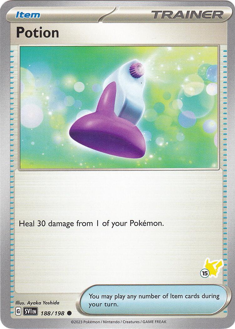 Potion (188/192) (Tampon Pikachu