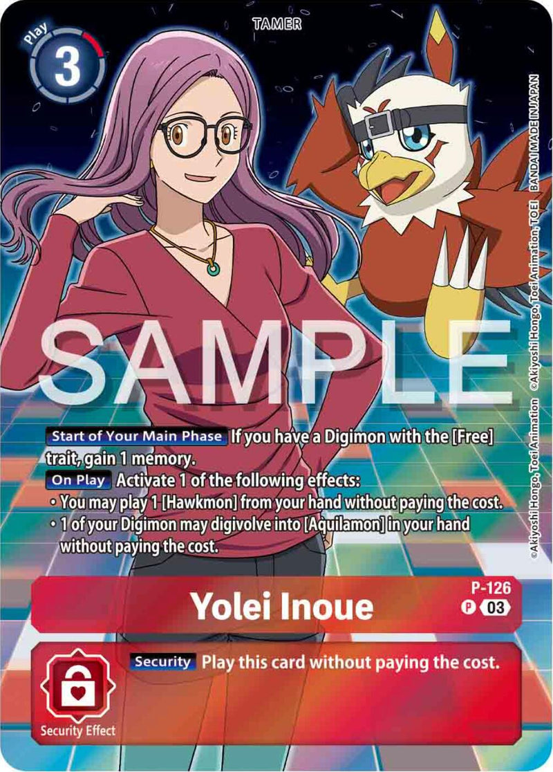 Yolei Inoue [P-126] (Digimon Adventure 02 : Le Commencement) [Cartes promotionnelles]