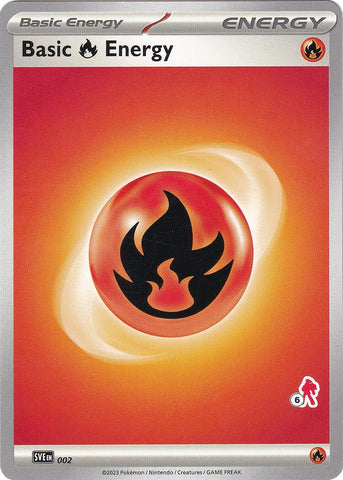 Energía Fuego Básica (002) (Sello de Armarouge n.º 6) [Battle Academy 2024]