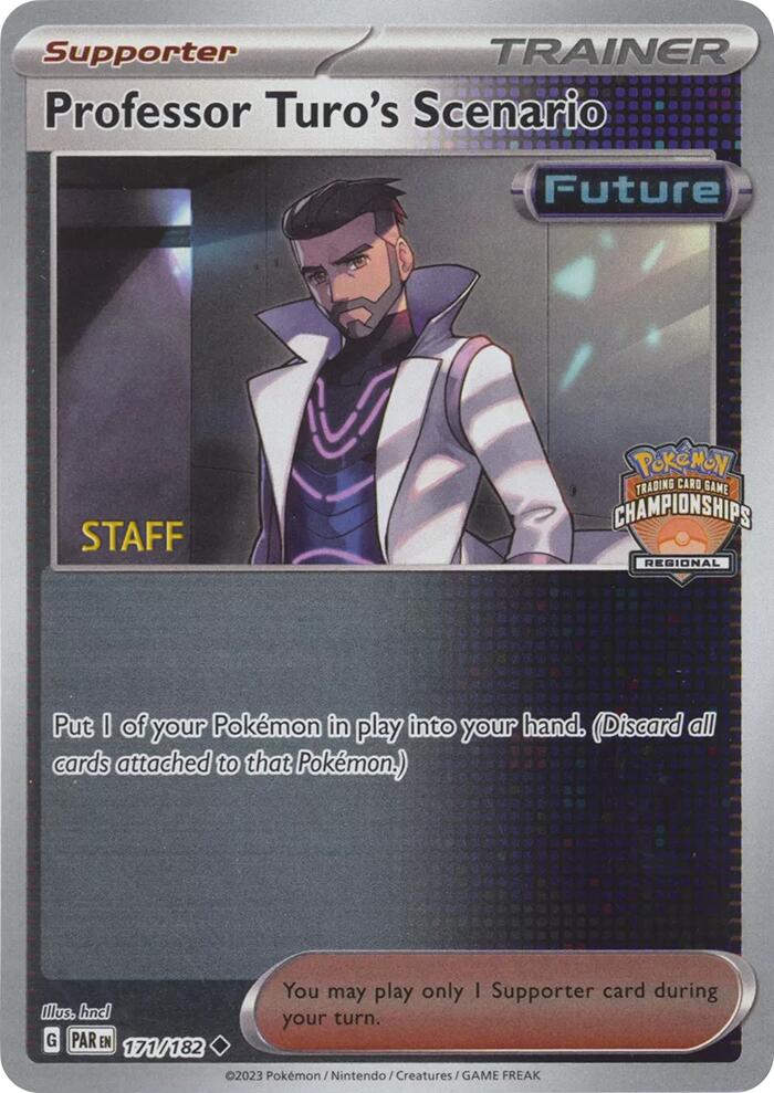 Scénario du Professeur Turo (171/182) (Championnats régionaux 2023 - Personnel) [Cartes de Ligue et de Championnat]