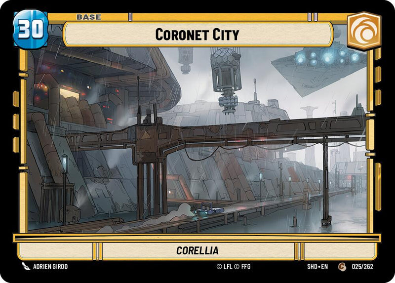 Coronet City // Bouclier (025 // T02) (025 // T02) [Ombres de la Galaxie]
