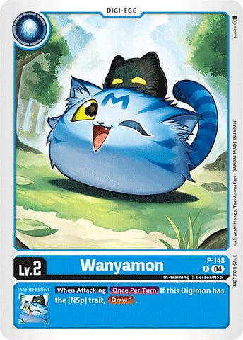 Wanyamon [P-148] (Paquete de participación del Torneo de Tienda de julio a septiembre de 2024) [Cartas promocionales]