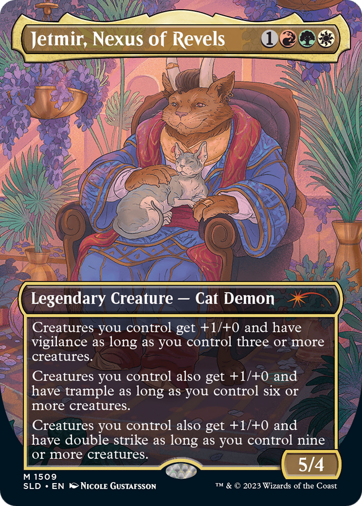 Jetmir, Nexus des festivités // Jetmir, Nexus des festivités [Deck Commander Secret Lair : Chiens et Chats en folie]