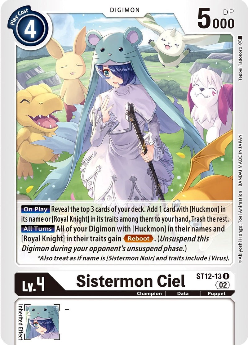 Sistermon Ciel [ST12-13] [Mazo de Inicio: Jesmon]