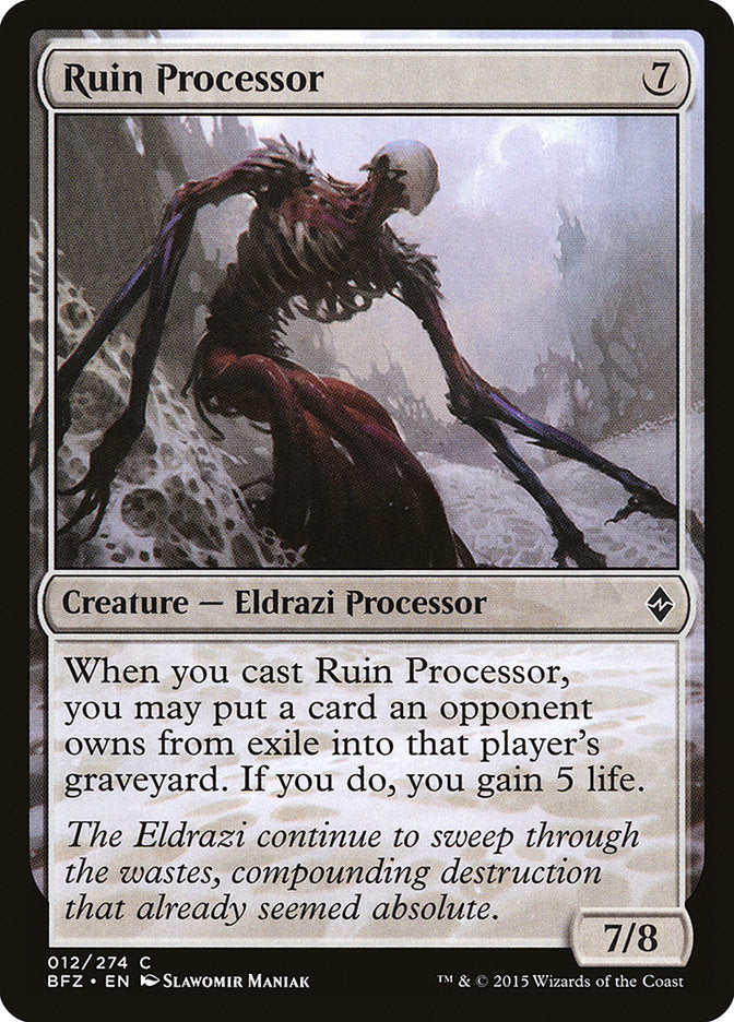 Processeur de ruines [Bataille pour Zendikar]