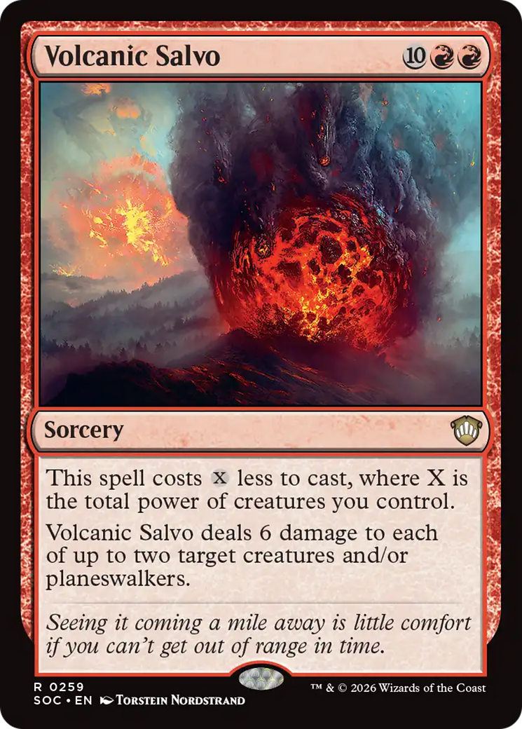 Salva volcánica [Commander: Secretos de Strixhaven]