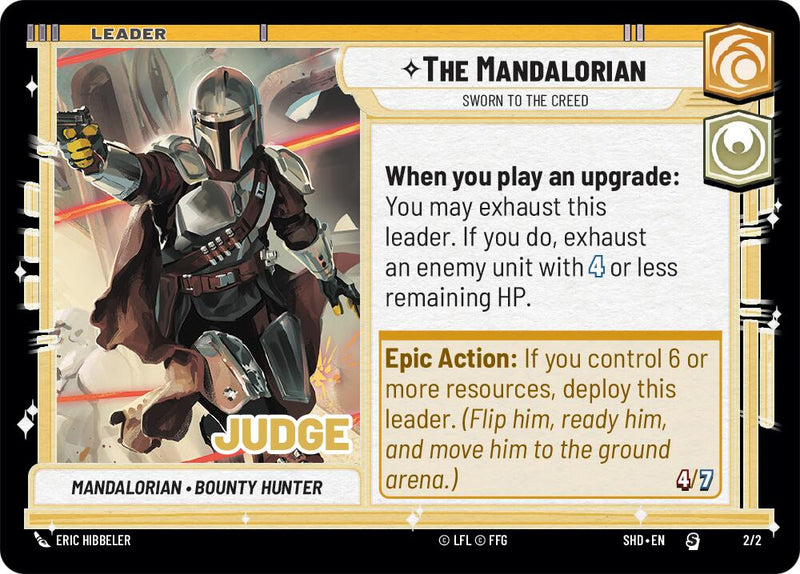 The Mandalorian - Assermenté au Credo (2/2) (Juge Promo) (2/2) [Promos Les Ombres de la Galaxie]
