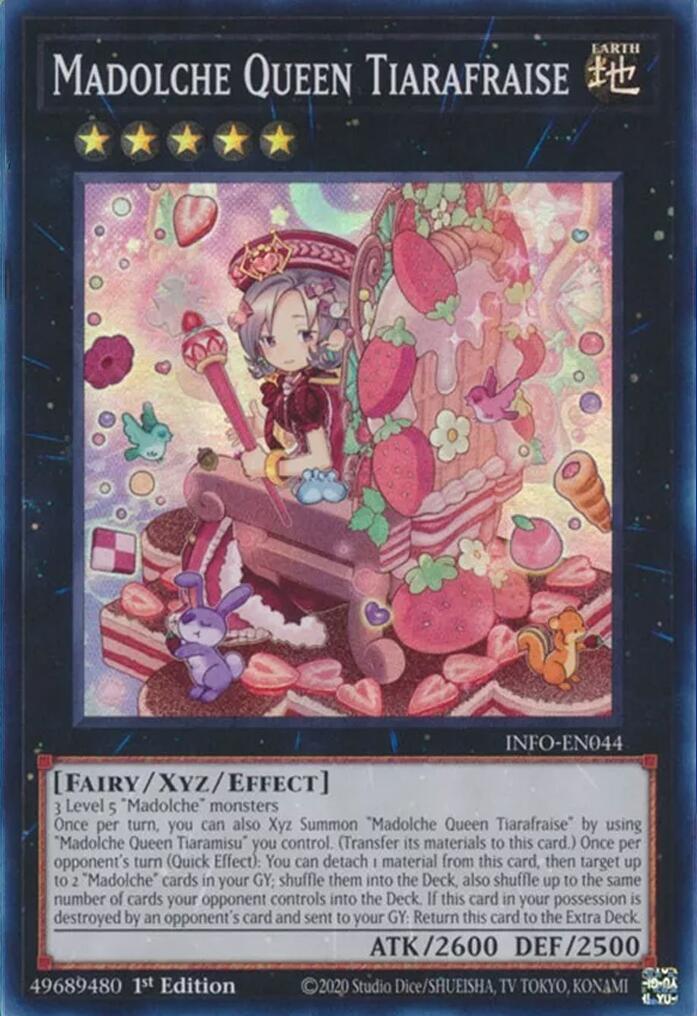 Reine Madolche Tiaramisu [INFO-FR044] Super Rare