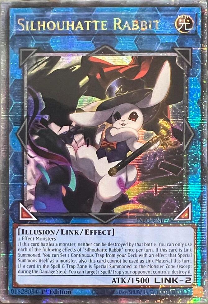 Silhouhatte Lapin (Quarter Century Secret Rare) [INFO-EN052] Quarter Century Secret Rare