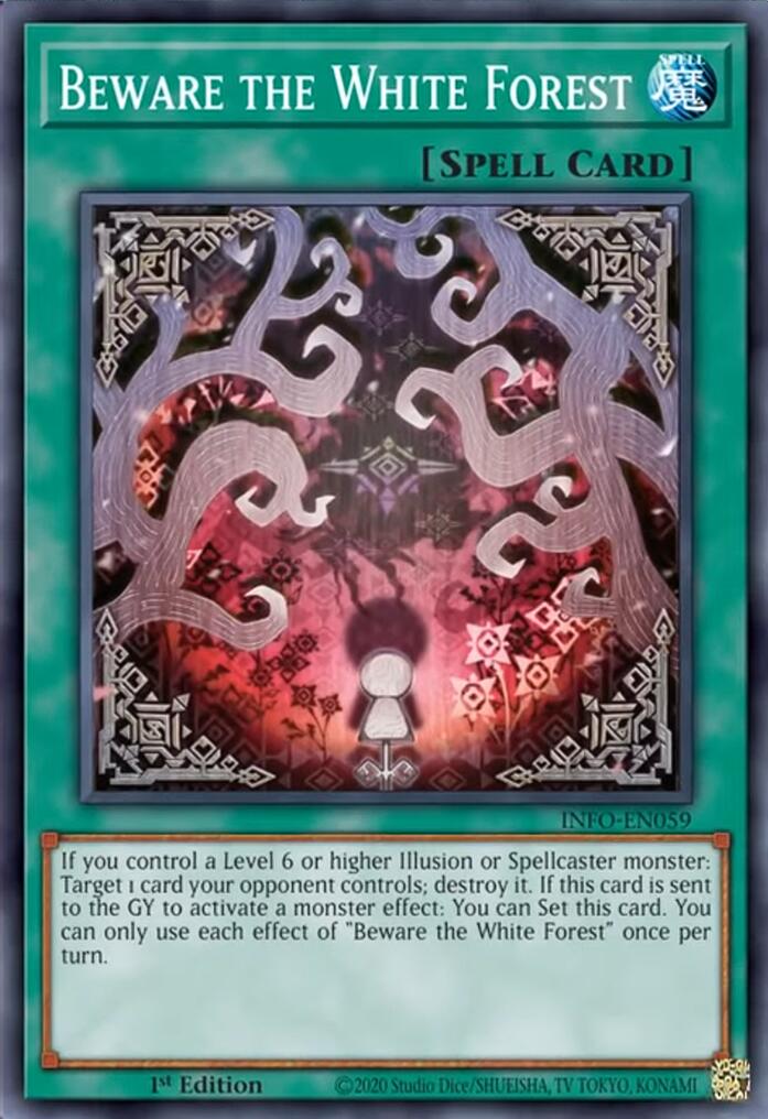 Prenez garde à la Forêt Blanche [INFO-EN059] Super Rare