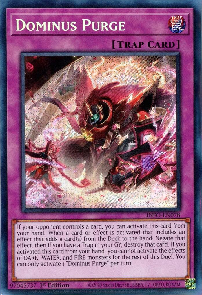 Dominus Purge [INFO-FR078] Secret Rare