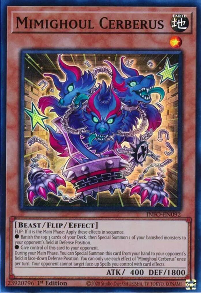 Mimighoul Cerbère [INFO-FR092] Super Rare