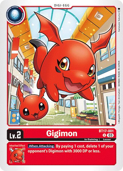 Gigimon [BT17-001] [Crise Secrète]