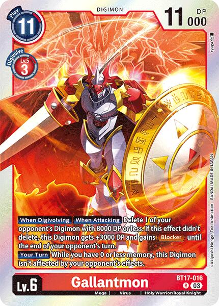 Gallantmon [BT17-016] [Crise secrète]