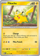 Pikachu (025/165) (Promo PokePost) [Écarlate et Violet 151]