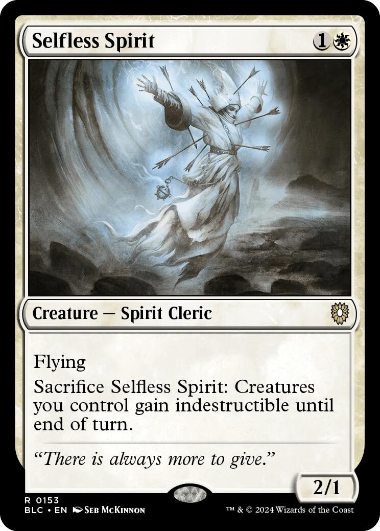 Esprit désintéressé [Bloomburrow Commander]
