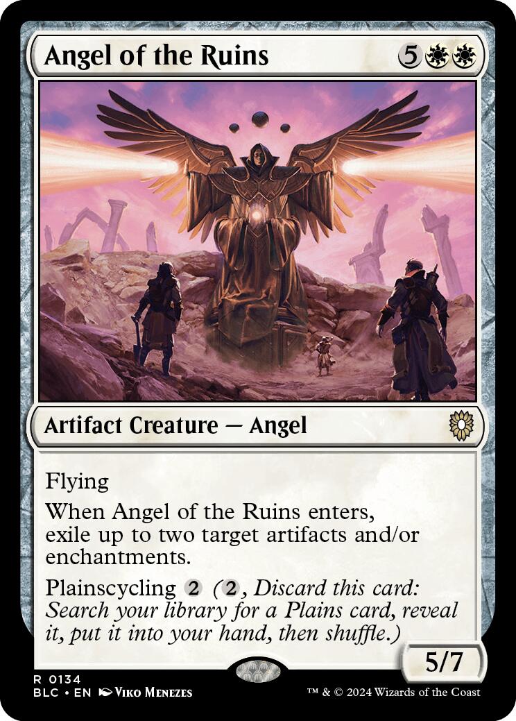 Ange des ruines [Bloomburrow Commander]