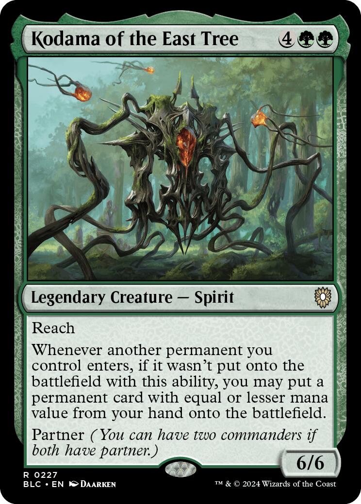 Kodama de l'Arbre Est [Commander Bloomburrow]