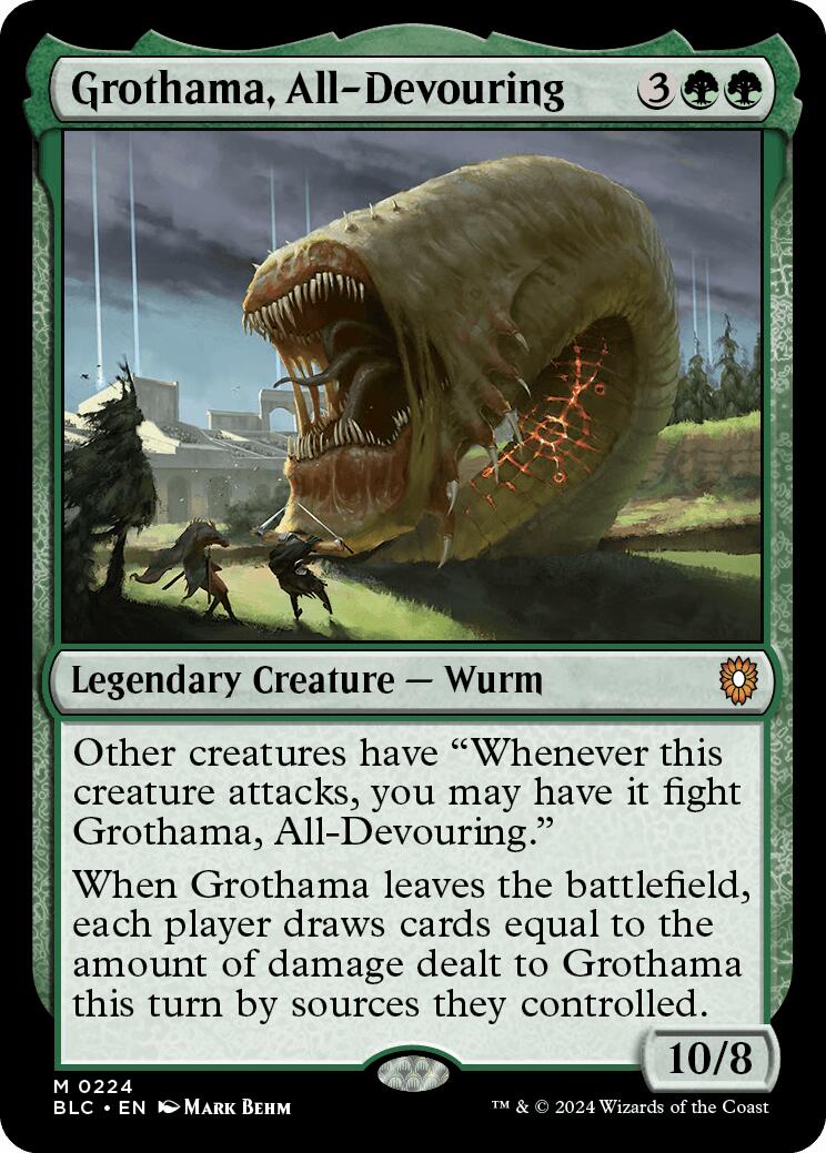 Grothama, Dévoreuse universelle [Commandant Bloomburrow]
