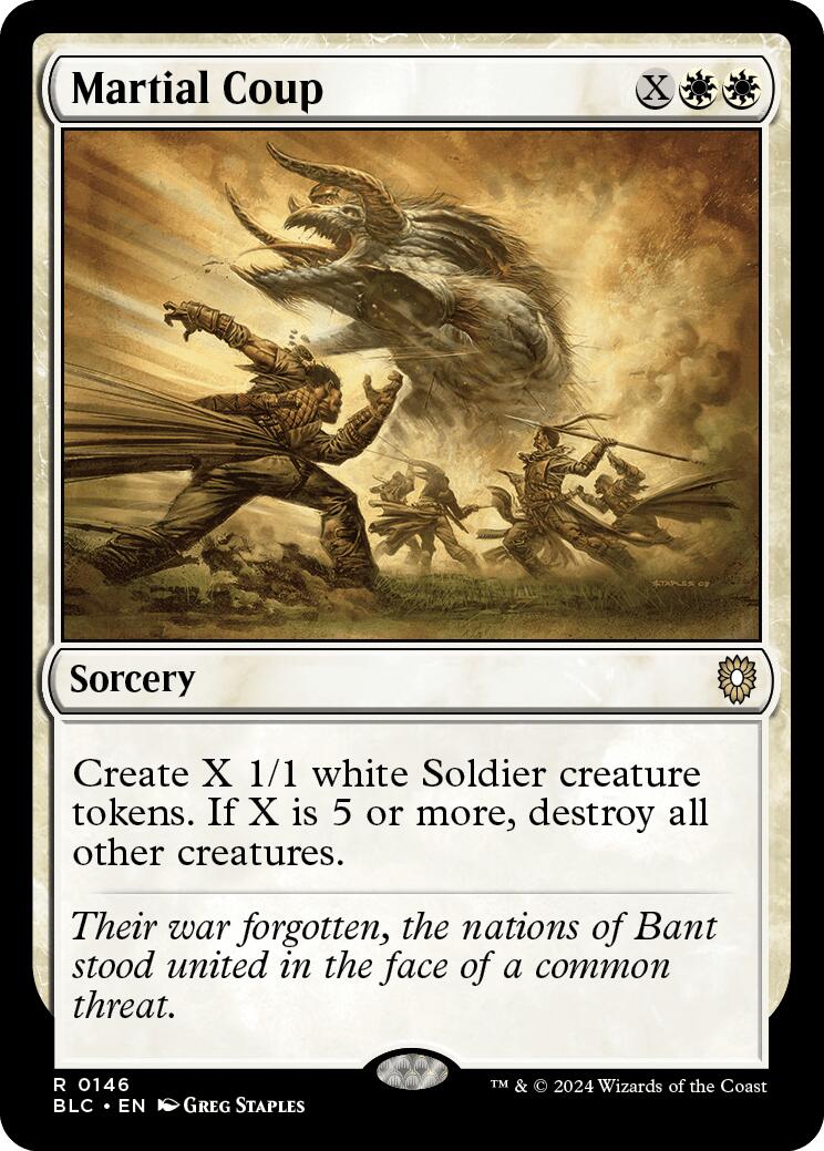 Coup martial [Bloomburrow Commander]