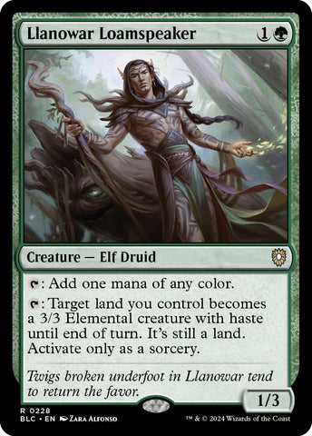 Héraut terreciel de Llanowar [Commander Horagronfle]