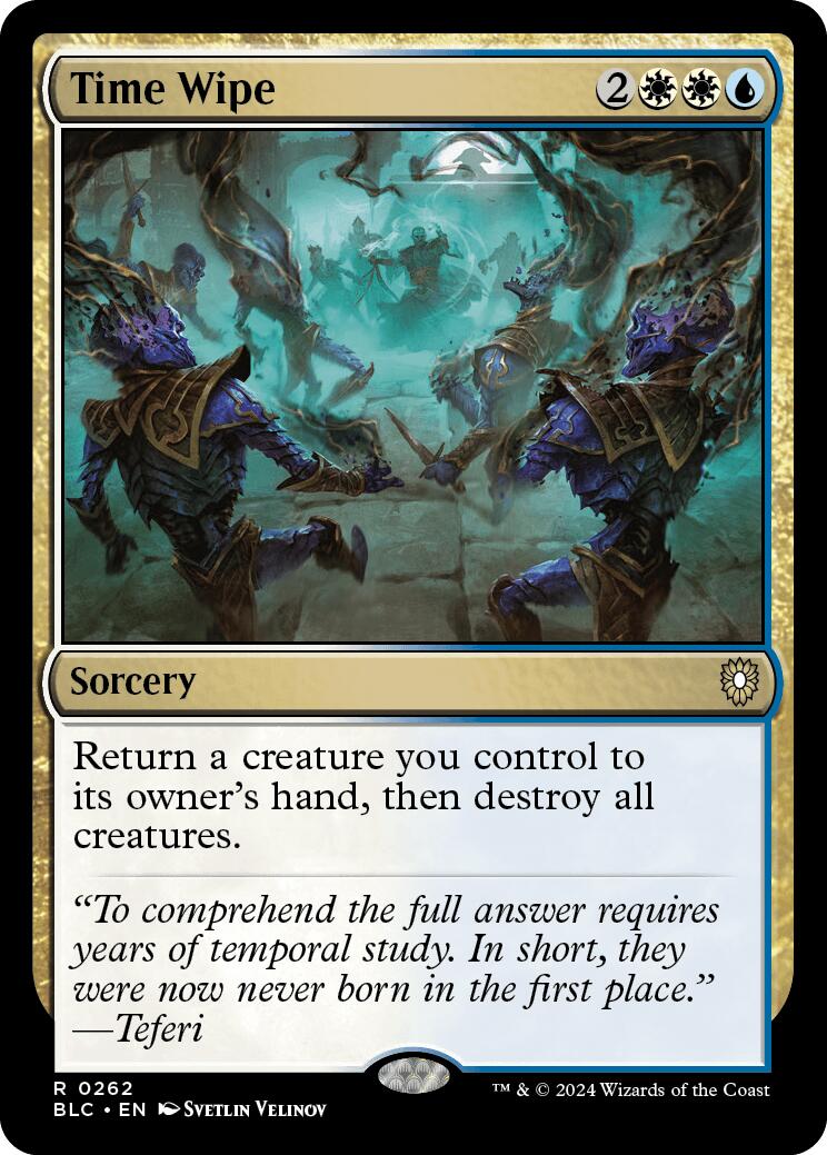 Effacement temporel [Bloomburrow Commander]