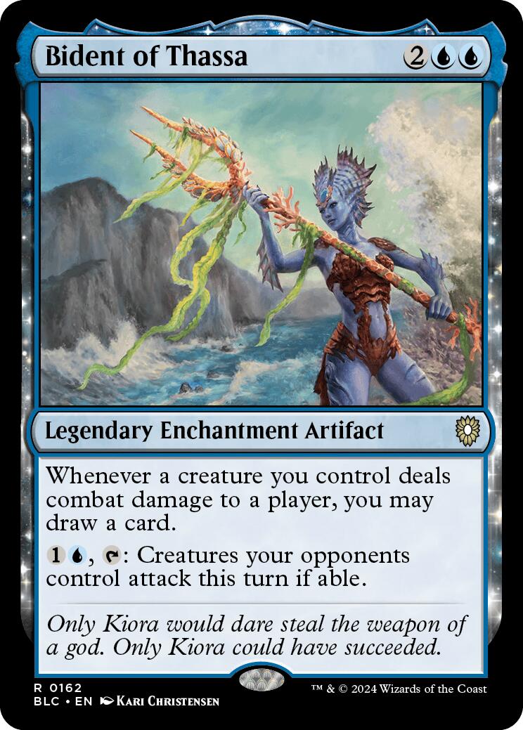 Bident de Thassa [Commander Bloomburrow]
