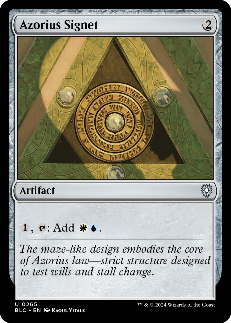 Sceau d'Azorius [Commander Bloomburrow]