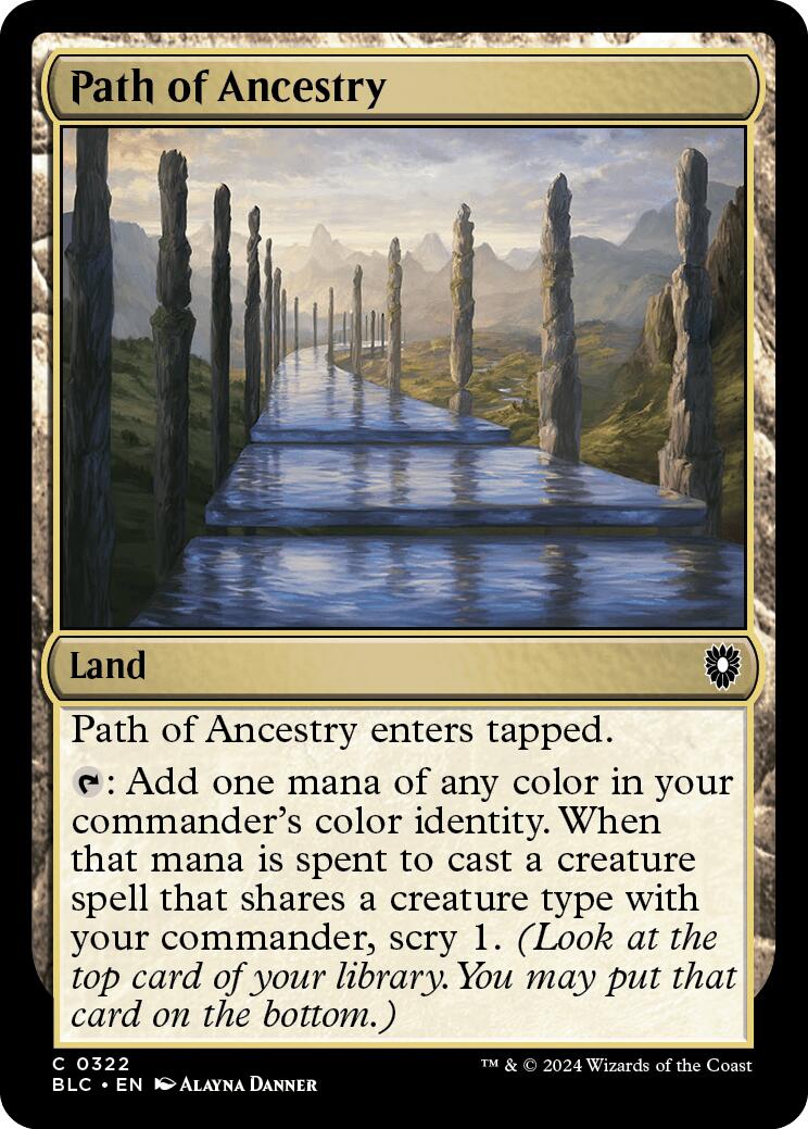 Sentier des Ancêtres [Commander Bloomburrow]