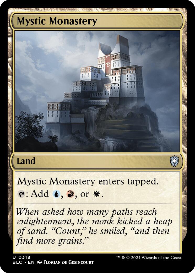 Monastère mystique [Bloomburrow Commander]