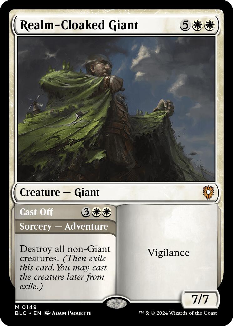 Géant caparaçonné du royaume [Commander de Bloomburrow]