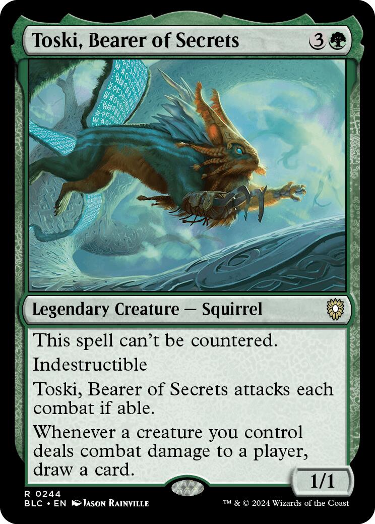 Toski, porteur de secrets [Bloomburrow Commander]