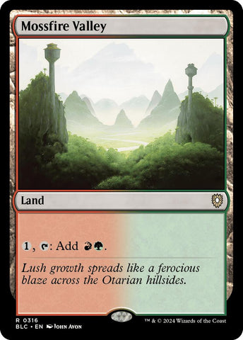 Vallée de Roncepierre [Bloomburrow Commander]
