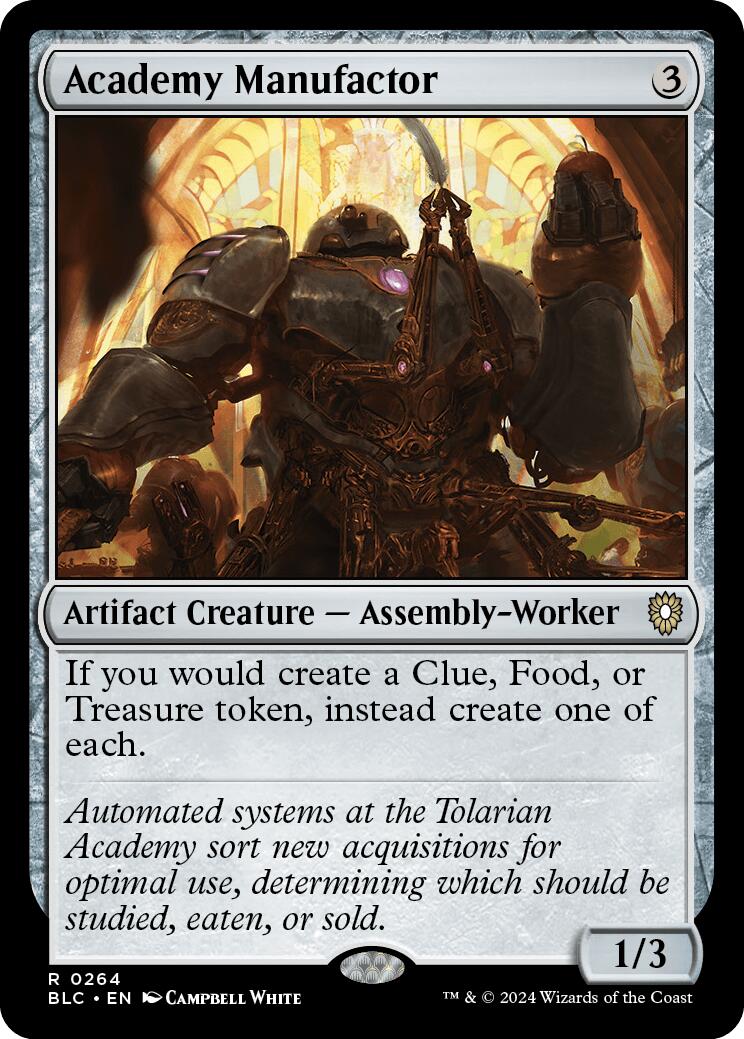 Manufactureur de l'Académie [Commander Bloomburrow]