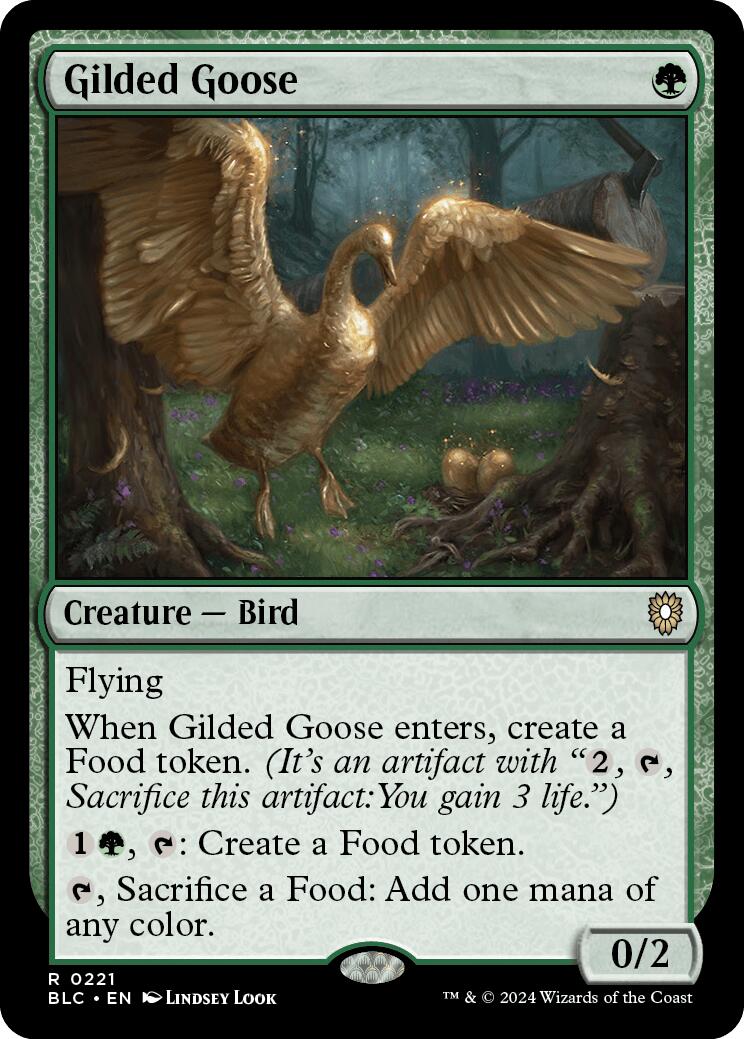 Oie dorée [Commander de Bloomburrow]